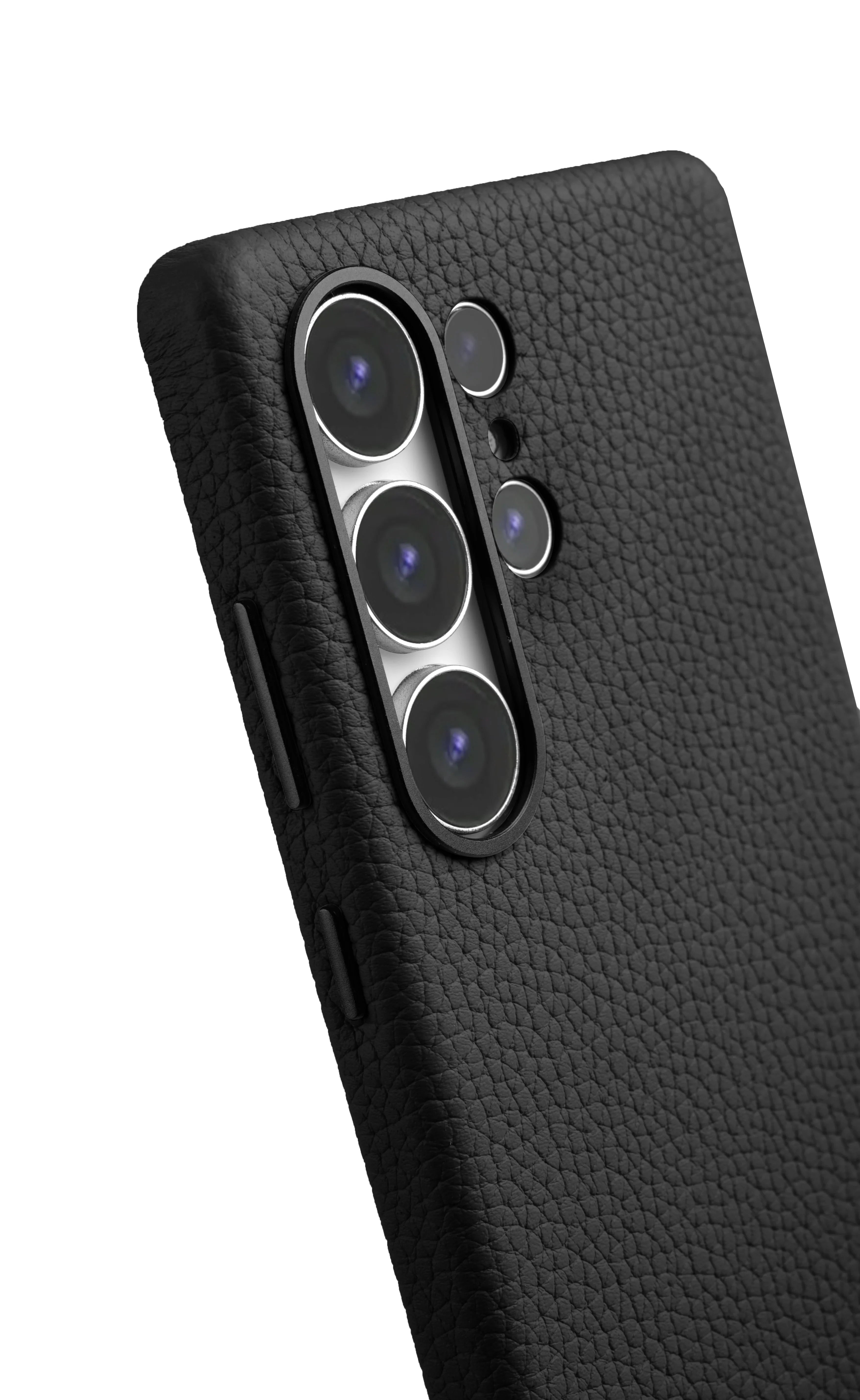 Melkco Samsung S25 Ultra Premium Leather Magsafe Cover - Black - Tashqila Melkco Samsung S25 Ultra Premium Leather Magsafe Cover - Black - Tashqila